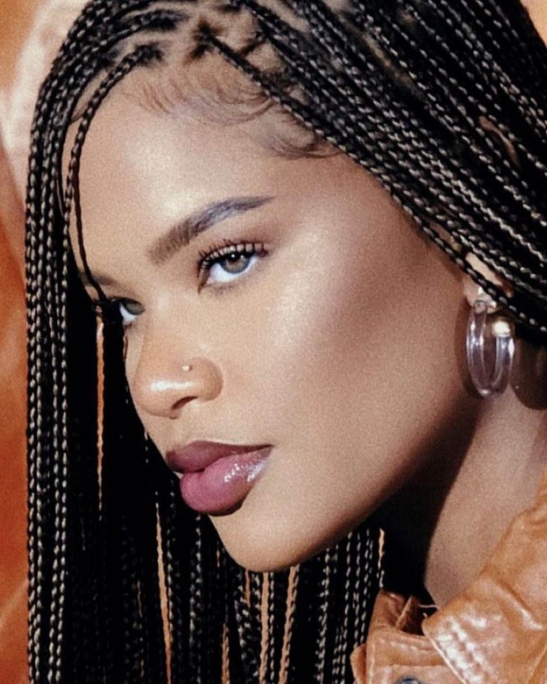 25 Hottest Knotless Braids Style: Illustrated Guide