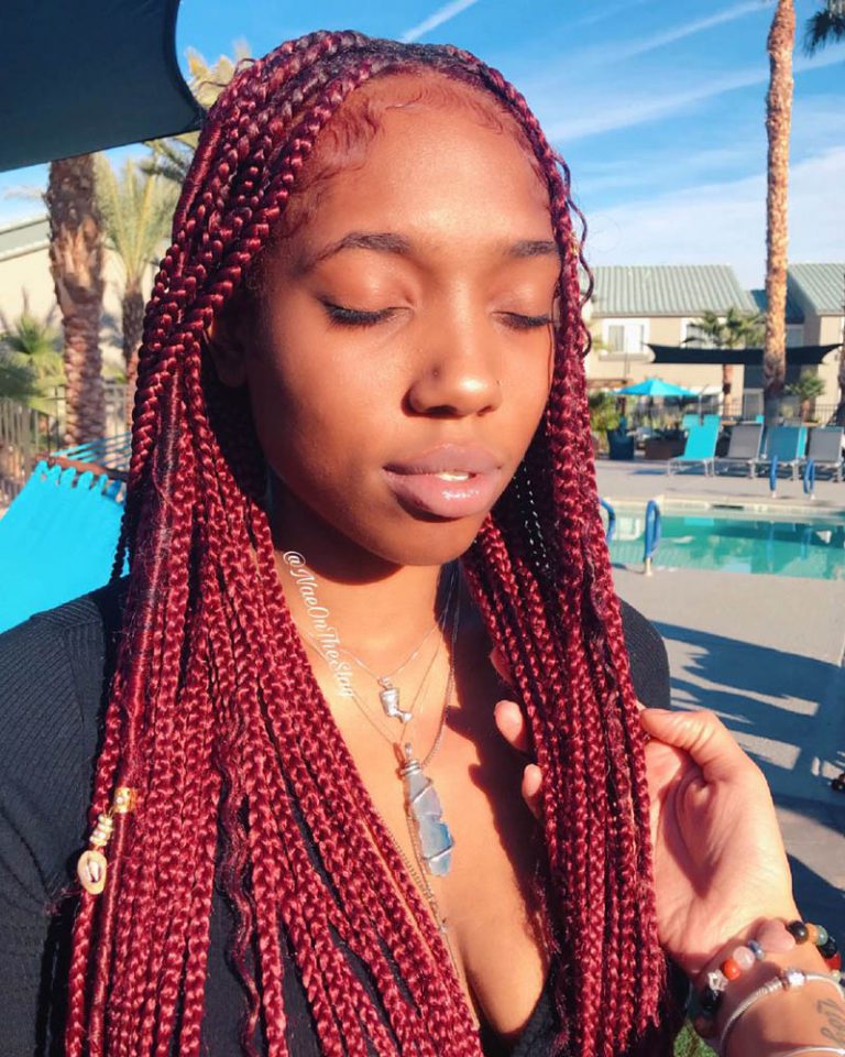 25 Hottest Knotless Braids Style: Illustrated Guide