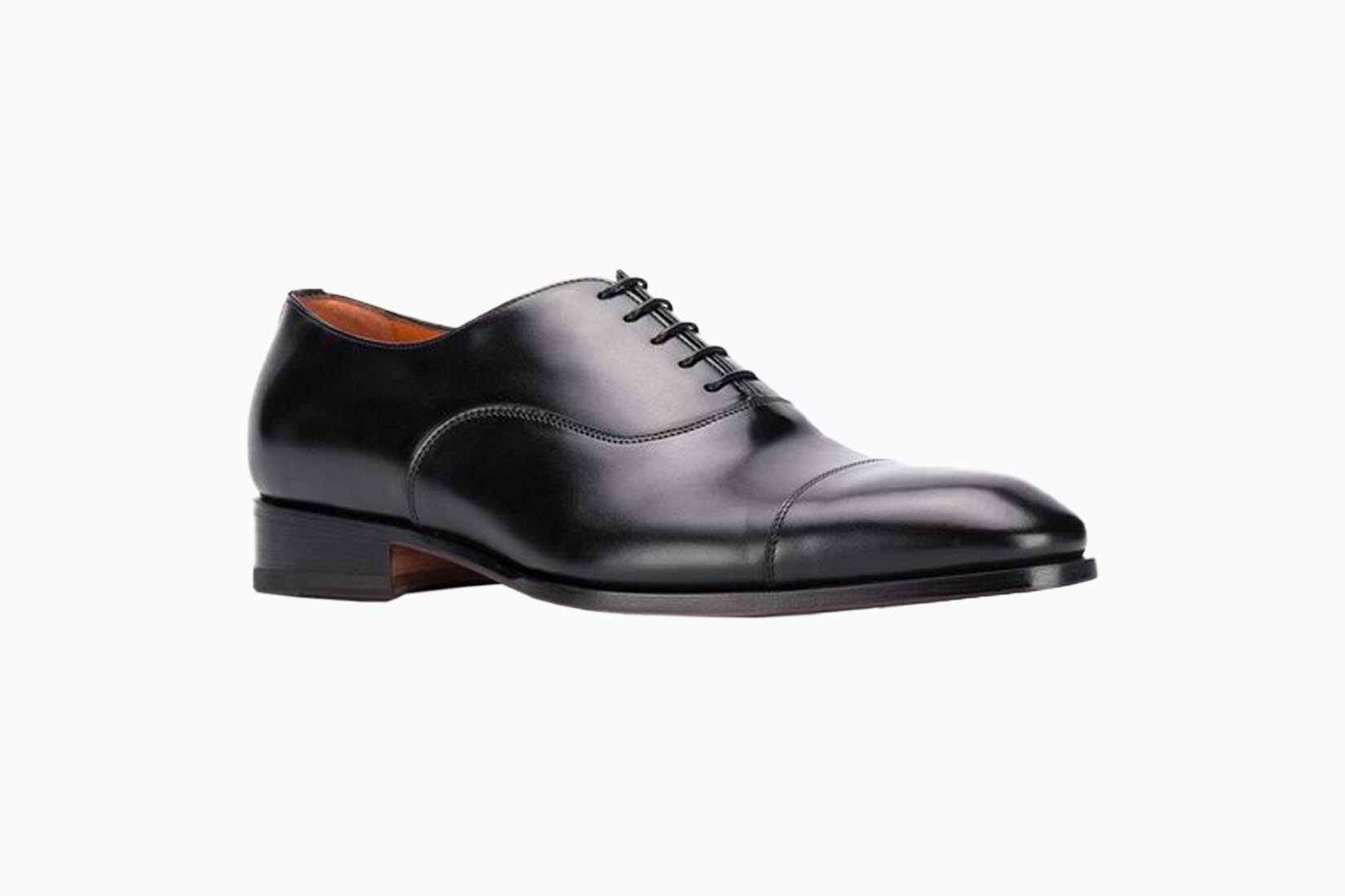 best men dress shoes santoni polished oxford review Luxe Digital