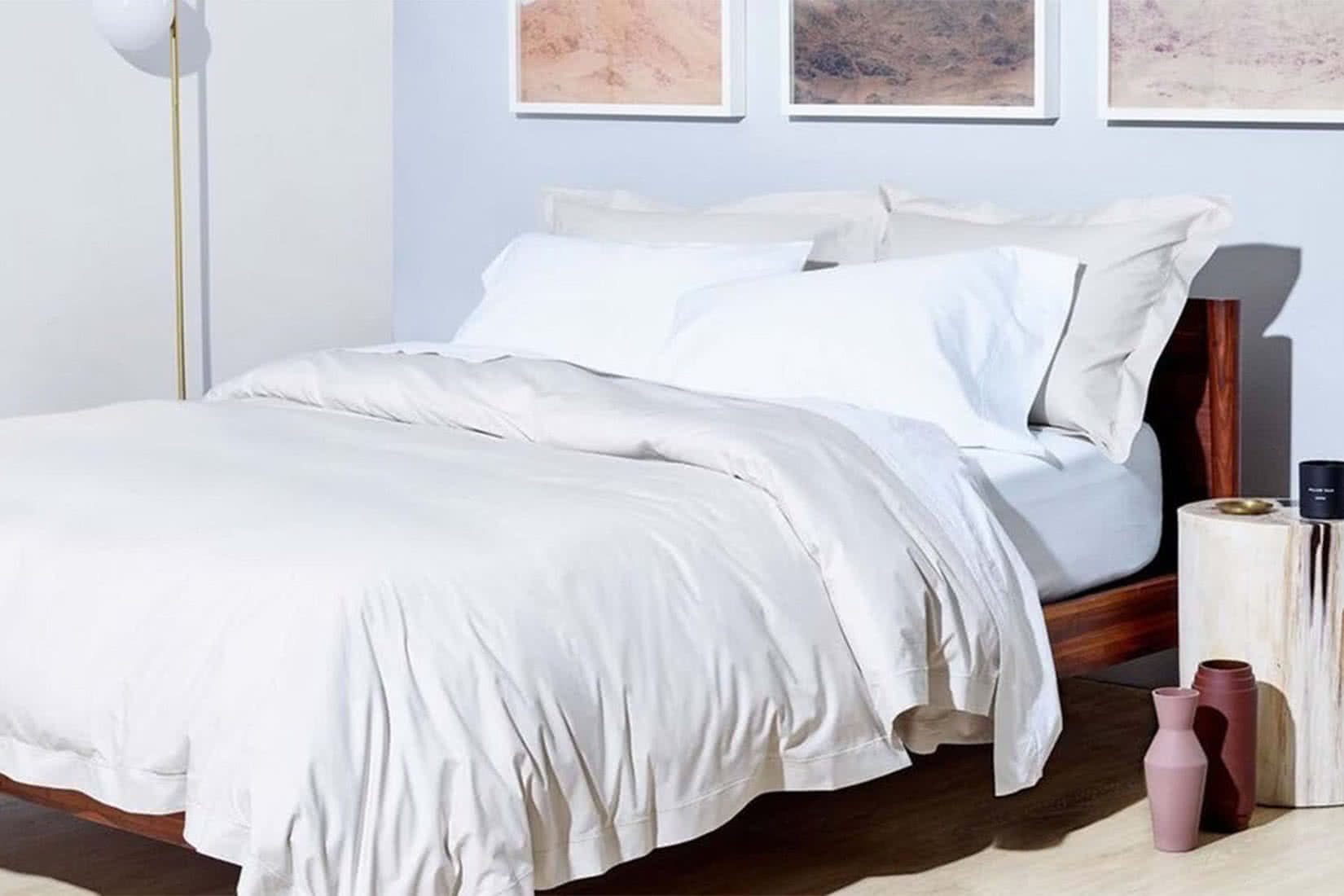 best bed sheets snowe percale luxe digital