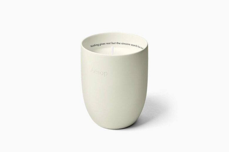 Aesop scented candles home fragrance Callippus Aromatique Candle - Luxe Digital