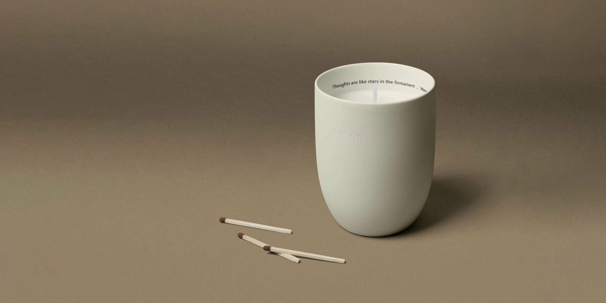Aesop scented candles home fragrances - Luxe Digital