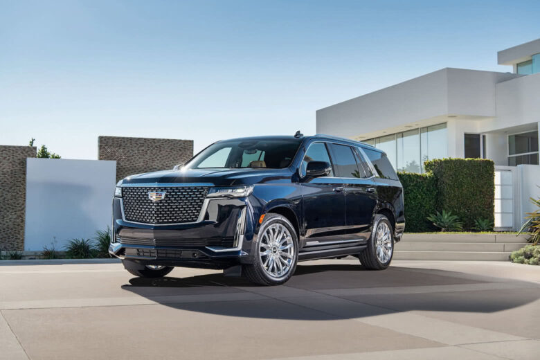 best luxury SUVs 2022 Cadillac Escalade ESV - Luxe Digital