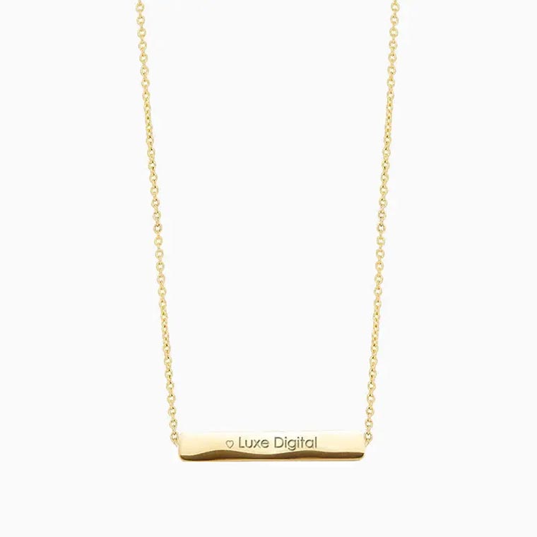 best gifts women luxury gorjana engraved necklace - Luxe Digital