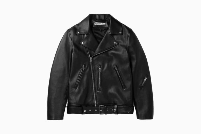 best leather jackets men acne studios luxe digital