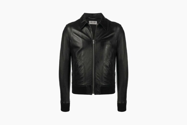 best leather jackets men saint laurent luxe digital