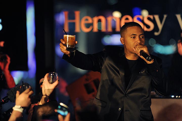 hennessy luxury cognac brandy nas collaboration - Luxe Digital