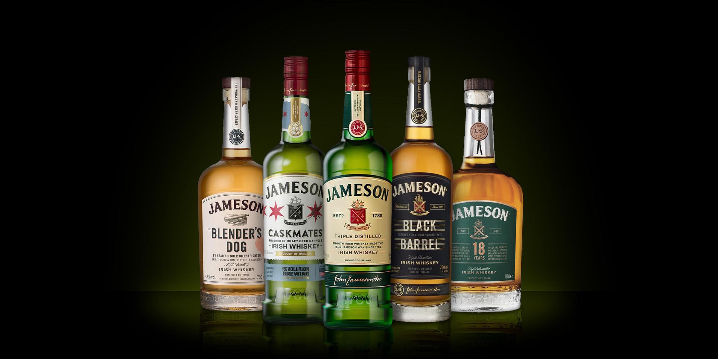 Lot of 4 Jameson Irish Whiskey Shot Glasses/Whiskey Bottle Toppers *BRAND NEW* 