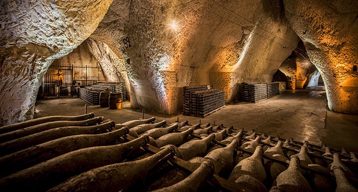 veuve clicquot luxury champagne cellars - Luxe Digital