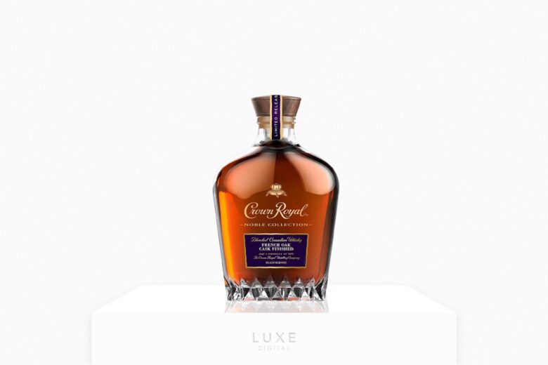 crown royal whisky bottle price size noble - Luxe Digital