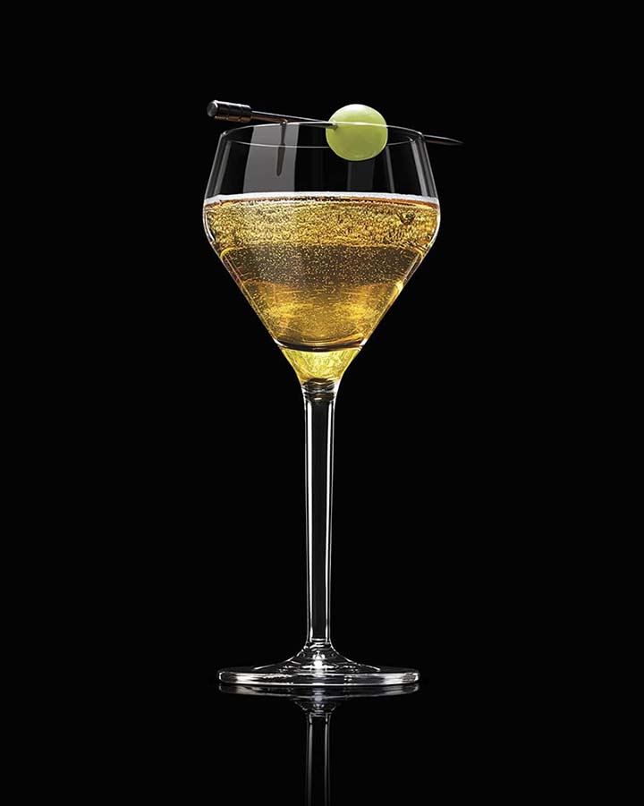 courvoisier cocktail recipe ingredients french 75 - Luxe Digital