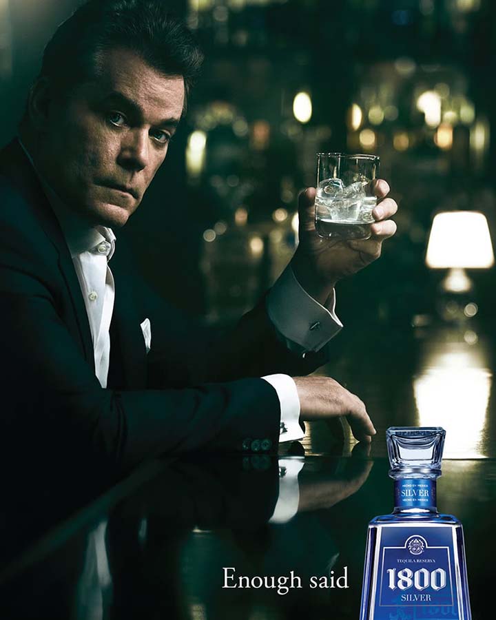 1800 tequila ray liotta commercial - Luxe Digital
