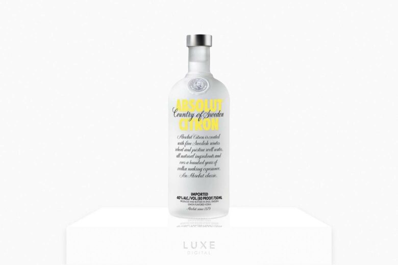 absolut vodka citron price review - Luxe Digital