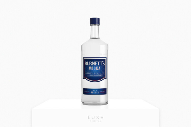 burnetts vodka price review - Luxe Digital
