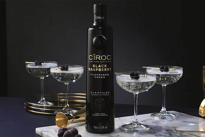 ciroc vodka cocktail recipe blue stone - Luxe Digital