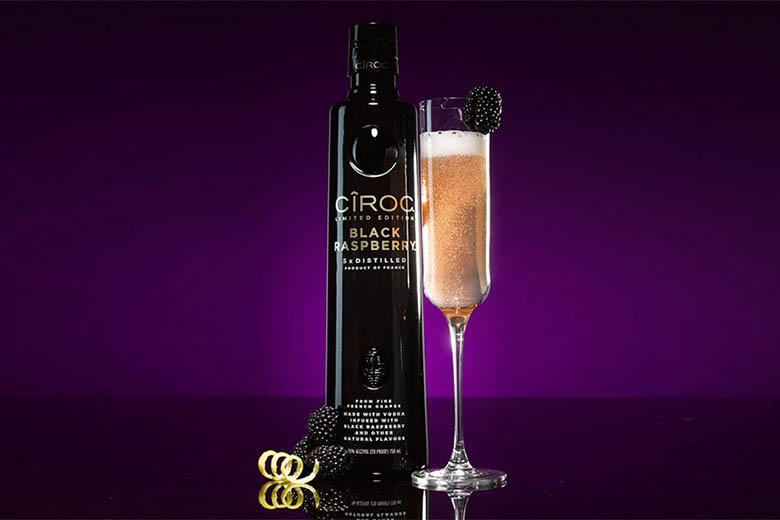 ciroc vodka cocktail recipe peach bellini - Luxe Digital