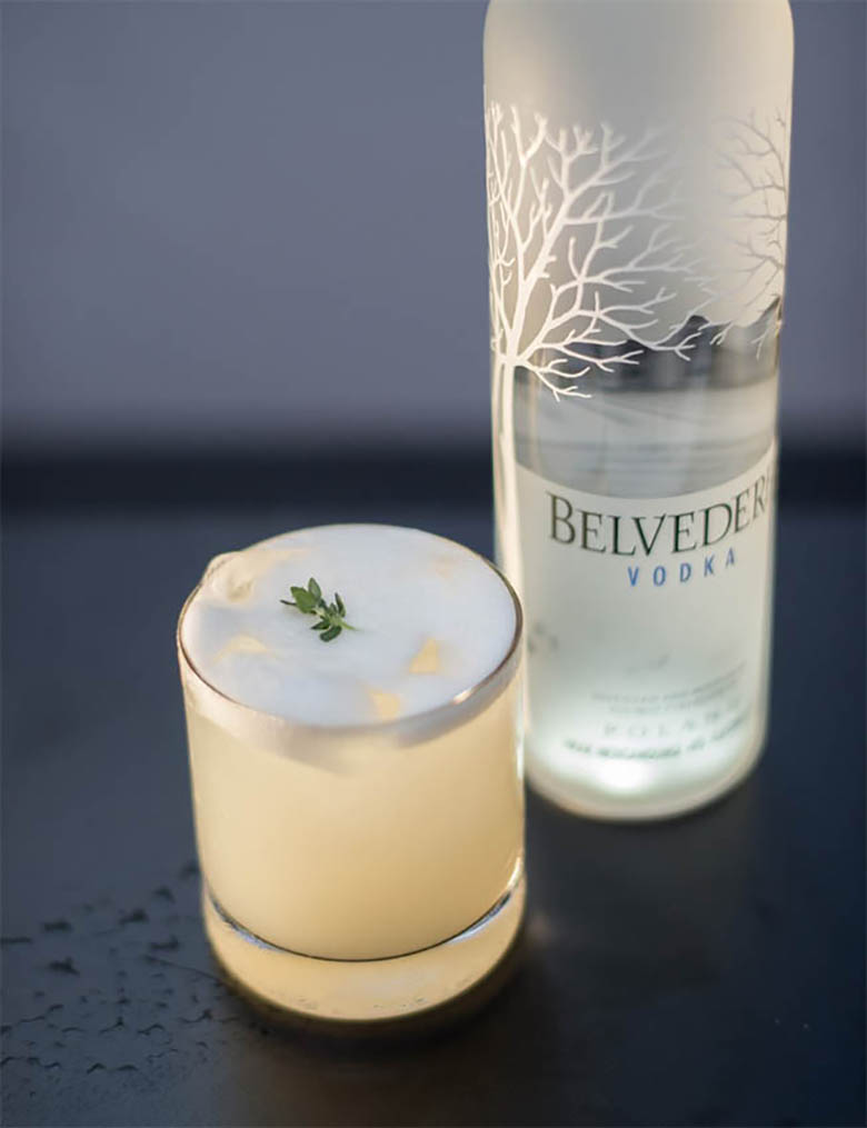 belvedere classic belvedere sour recipe - Luxe Digital