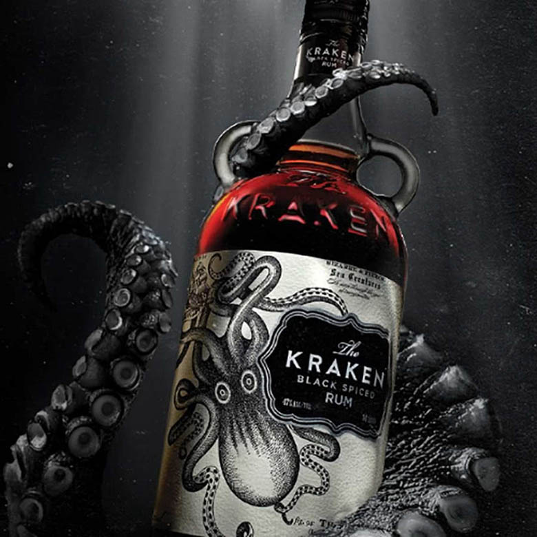 kraken rum ink bottle price size - Luxe Digital