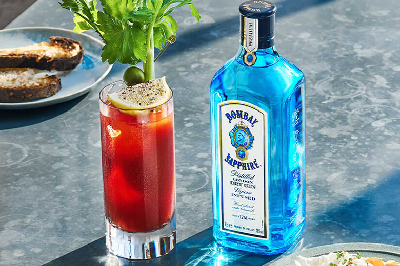 bombay saphire gin red snapper cocktail recipe - Luxe Digital