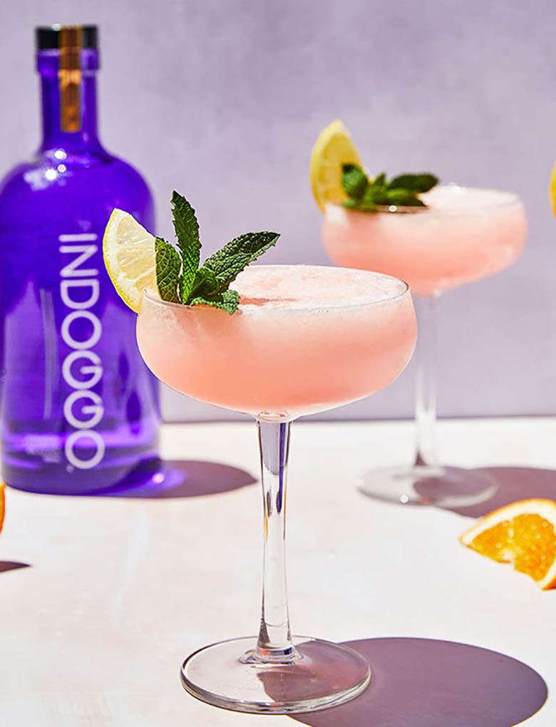 indoggo gin cocktail summer shizzle fizzle recipe - Luxe Digital