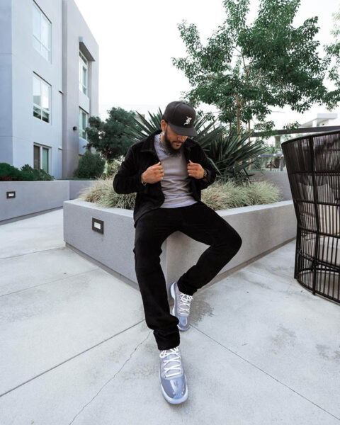 Air Jordan 11 Cool Grey On Feet: Styling The Jordan’s Cool Grey