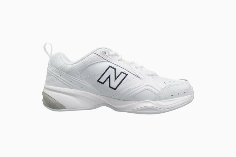 best white sneakers women new balance 624 review - Luxe Digital