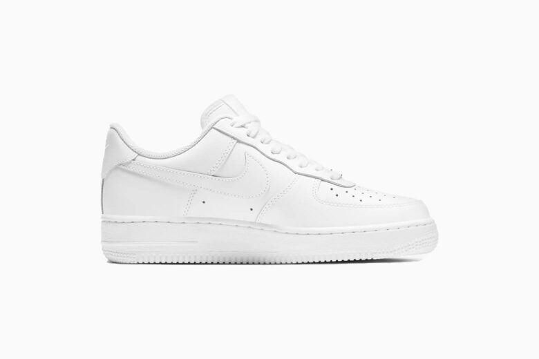 best white sneakers women nike air force 1 07 review - Luxe Digital