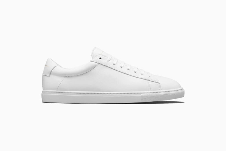 All white leather tennis best sale shoes womens