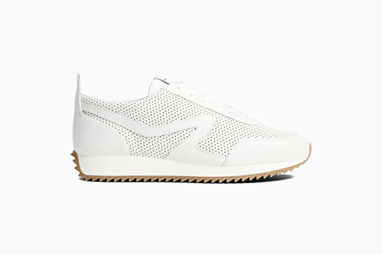 Rag and bone hot sale white leather sneakers