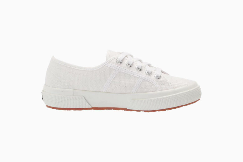 best white sneakers women superga - Luxe Digital