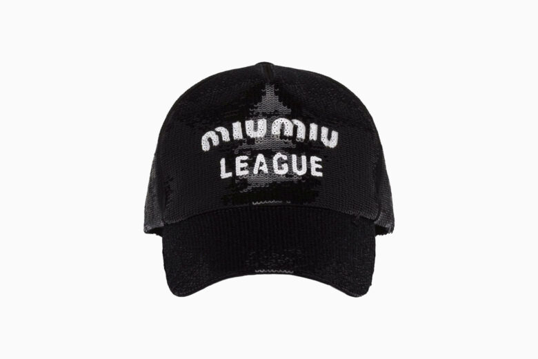 best baseball caps women miu miu sequin review - Luxe Digital