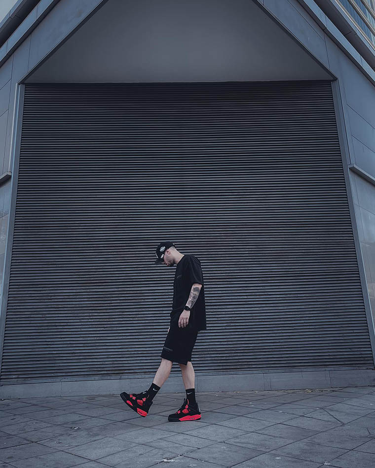 Air Jordan 4 On Feet Styling The Jordan s 4