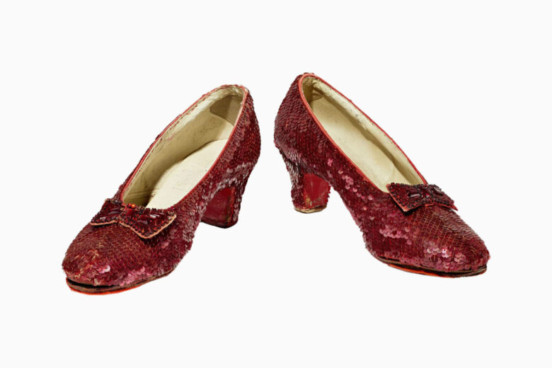 harry winston ruby slippers