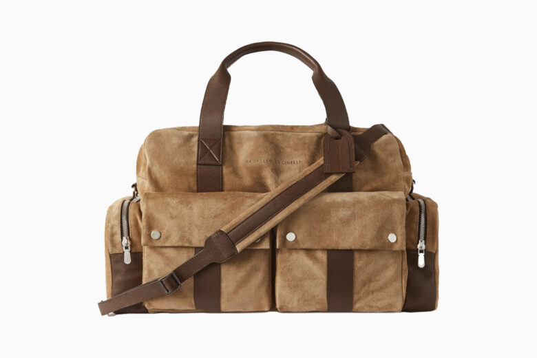 best weekender bags men brunello cucinelli holdall review - Luxe Digital