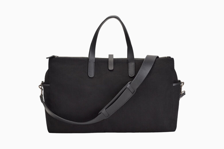best weekender bags men cuyana triple zipper review - Luxe Digital