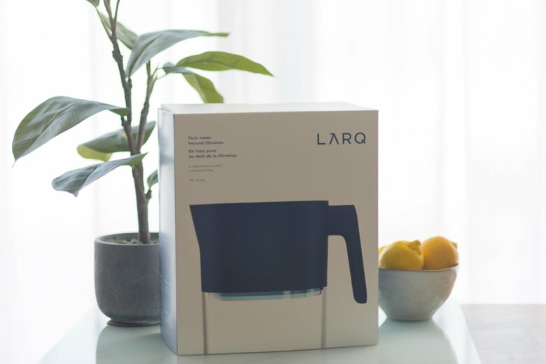 LARQ Pitcher Review package - Luxe Digital