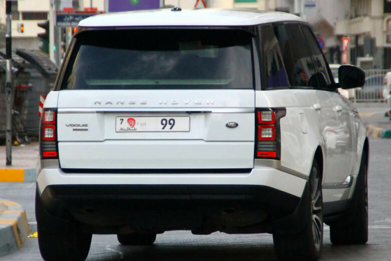 most expensive license plates 99 abu dhabi - Luxe Digital
