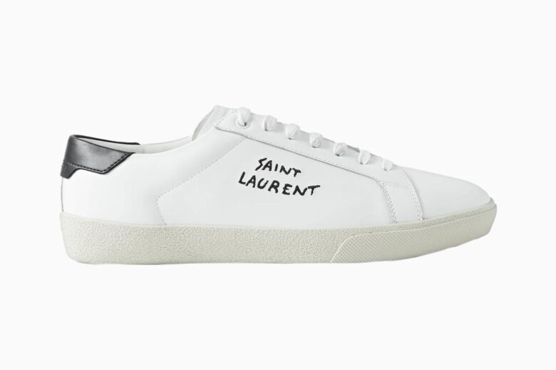 best white sneakers men saint laurent sl06 clean 90 review - Luxe Digital