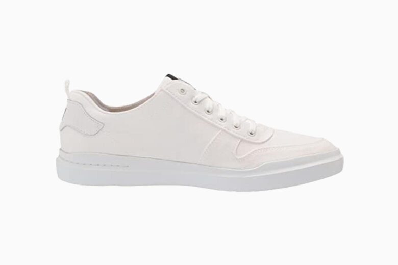 Best low profile hot sale white sneakers