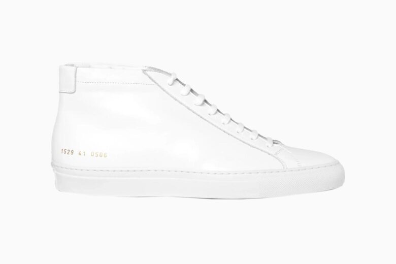 best white sneakers men common projects review - Luxe Digital