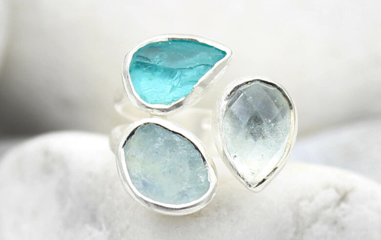 aquamarine stone jewelry - Luxe Digital
