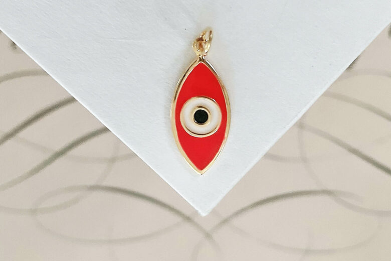 Red evil Eye Necklace – Alina Espinal Jewelry