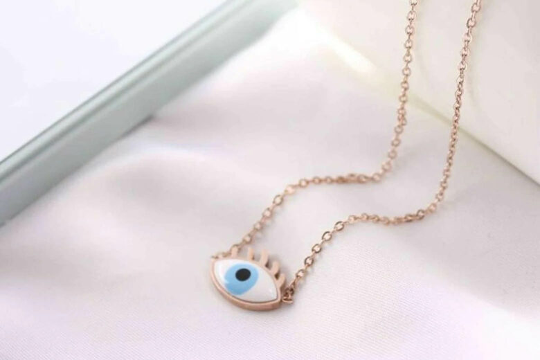 evil eye jewelry meaning white evil eye - Luxe Digital