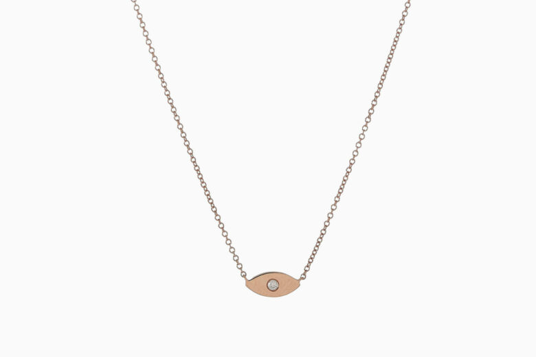 evil eye jewelry meaning capucinne evil eye necklace - Luxe Digital
