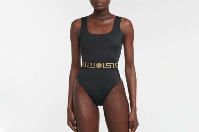 best one piece swimsuits versace greca review - Luxe Digital