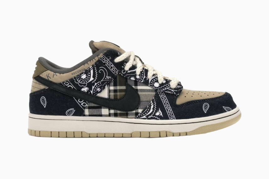 travis scott blue shoes