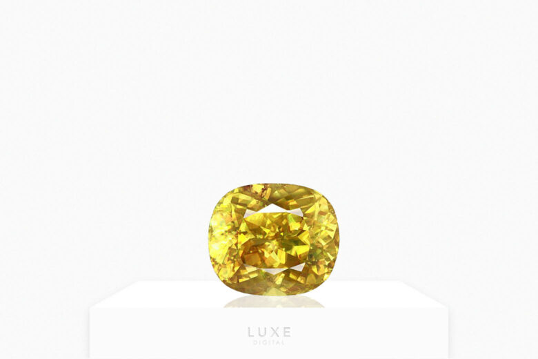 best yellow gemstones yellow sphene review - Luxe Digital