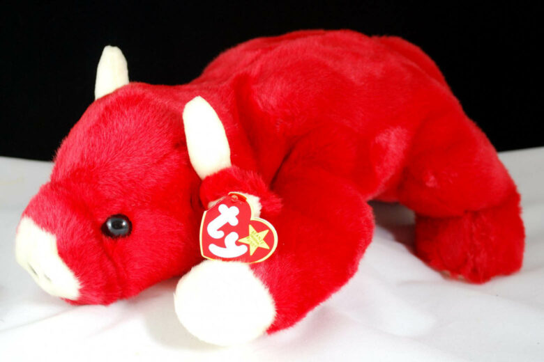 most valuable beanie babies snort the red bull price - Luxe Digital