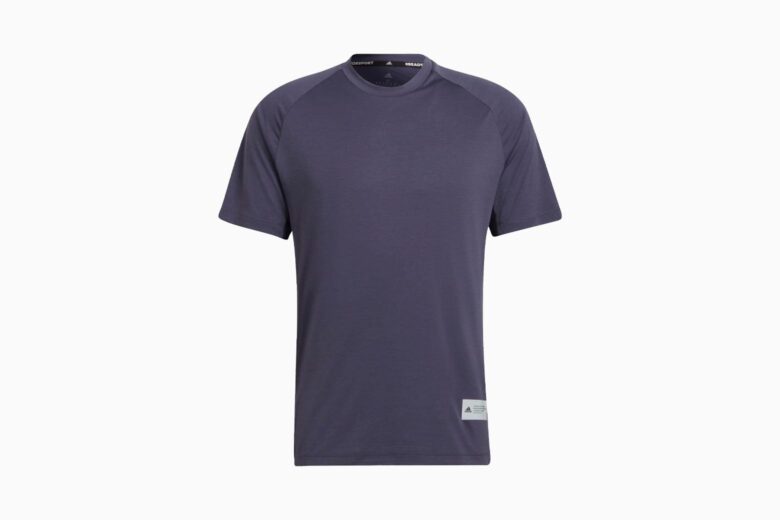 best t shirts men adidas train to peak hiit training tee review - Luxe Digital