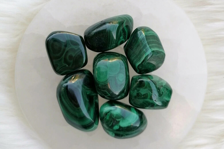 Green malachite on sale